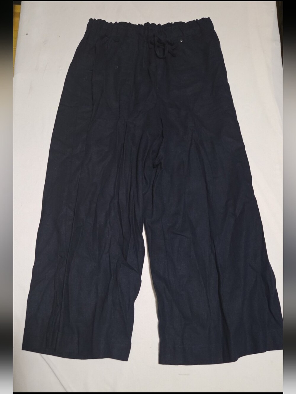 Max studio Women's medium blue stretch boho flow pants #29